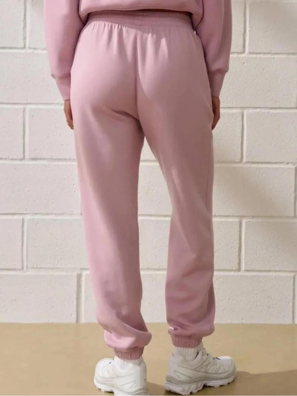Abercrombie & Fitch Pink YPB neoKNIT Cinched Hem Sweatpants Joggers Size XL NWT - Picture 2 of 14